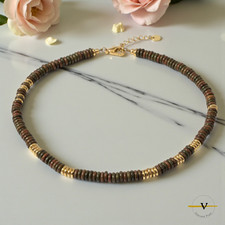 COLLANA UOMO DONNA AGATA VERDE