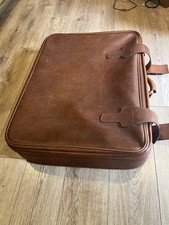 Valigia vintage in pelle