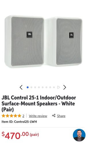 Jbl control coppia - jbl,
