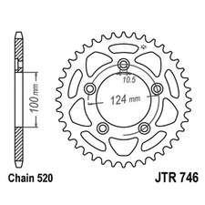 CORONA PER TRASMISSIONE MOTO
