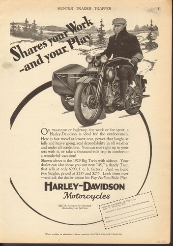 1929 harley davidson - 1929,