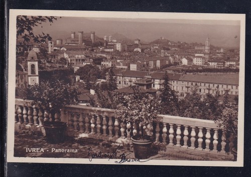 Cartolina ivrea panorama a2664 - cartolina,