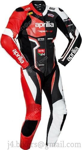 Aprilia tuta pelle moto racing - tuta,
