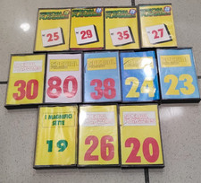 Lotto misto di 12 cassette