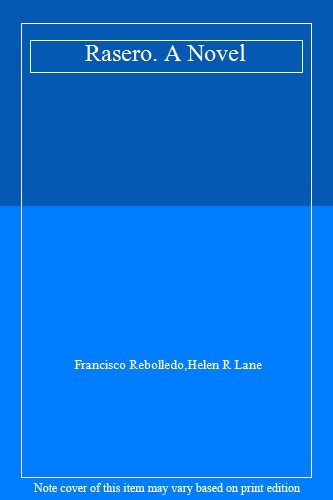 Rasero novel francisco - rasero., a