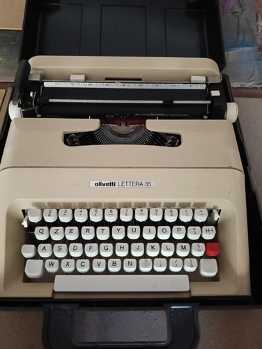 Macchina scrivere olivetti - macchina, da