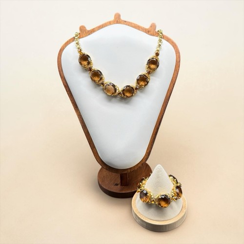 Set collana bracciale - e,