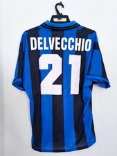 ?1995/96 DELVECCHIO authentic Umbro jersey Inter retro vintage