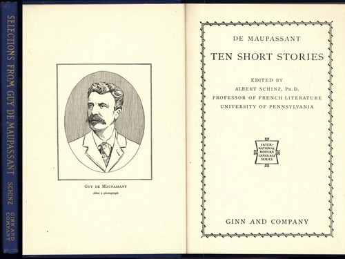 Maupassant ten short - du,