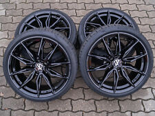 Ruote invernali 19 pollici RW02 per VW Golf 8 7 6 5 GTI GTD 7R 6R R32 nere