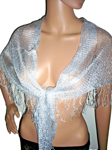 Foulard triangolare bianco - triangolare,