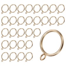 30Pcs 1.25 Inch Gold Metal