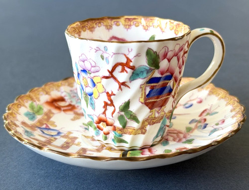 Antica tazza piattino - tazza, e