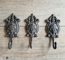 SET 3 GANCI APPENDIABITI GHISA