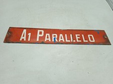 Insegna Smaltata Regie