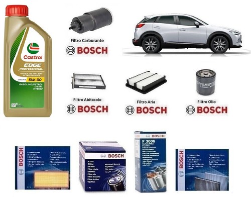 Kit filtri tagliando - bosch, +