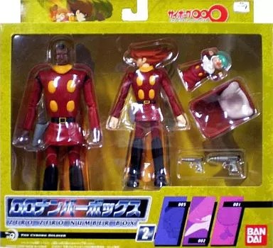 Cyborg 009 figure box set - cyborg, 2