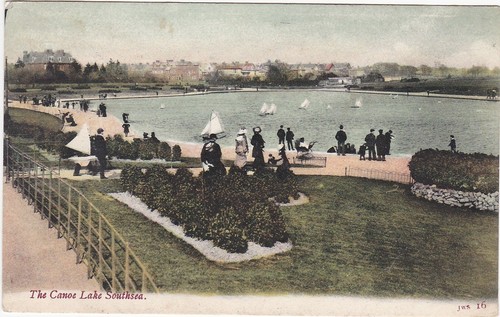 The canoe lake southsea - canoe,