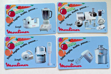 SCHEDE TELEFONICHE TELECOM SERIE  A35-A38 LIRE 2000 30.6.96 MOULINEX NUOVE