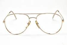 ? vintage occhiali POLAROID 4913 dorato stile aviator hipster sexy 80s?Unisex