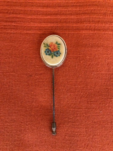 Spilla vintage con disegno - vintage,