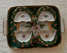 Servizio piccolo porcellana Royal Paris con 4 posaceneri