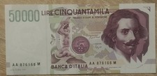 50000 Lire 1992 Bernini