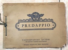 1929 PREDAPPIO 24 TAVOLE