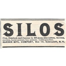 Silos harder mfg cobleskill - mfg, co