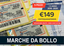 Marche da Bollo €16,00 –