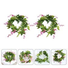  2 Pcs Foglie Artificiali