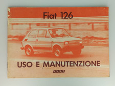 Fiat 126 personal libretto - personal,