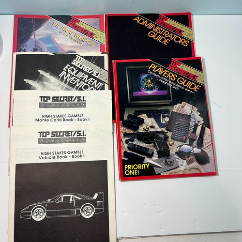 Top secret rpg - rpg, book