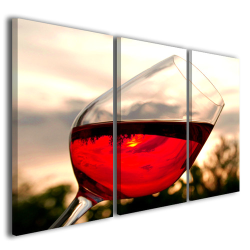 Quadri moderni vino rosso vine - quadri,