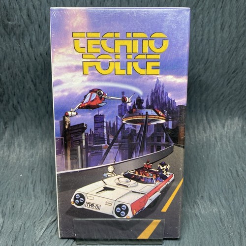 Techno police vhs tape - vhs, 1987
