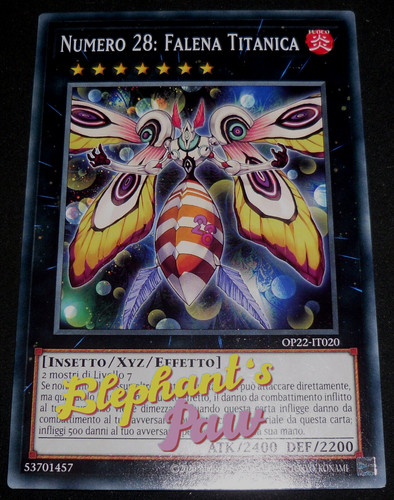 Yugioh numero falena - yugioh,
