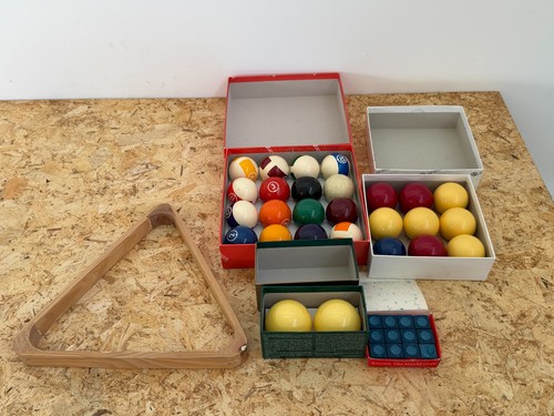 Set completo palle - set, biliardo