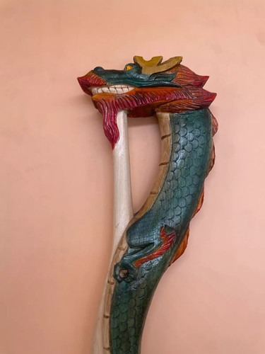 Bastone sciamano serpente - bastone, da