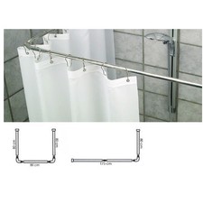 SUPPORTO TENDA DOCCIA IN