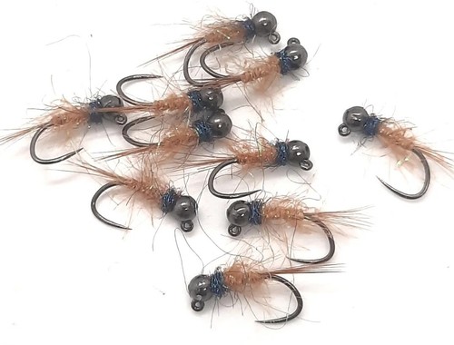 Ninfe tungsteno mosche - 12,