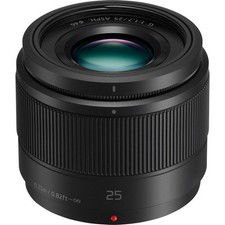 Panasonic G 1,7 / 25 mm obiettivo attacco MFT nuovo nero 