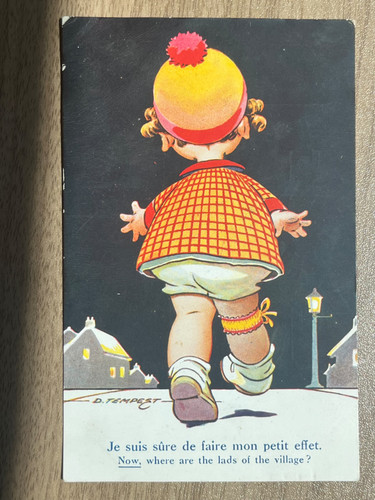 Cartolina epoca artista - d'epoca,