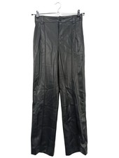 ZARA Pantaloni in ecopelle
