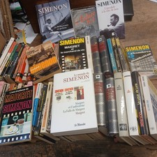 lot 68 livres Simenon Maigret