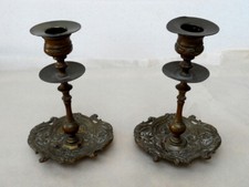 ANTICA COPPIA DI CANDELABRI IN