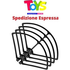 Set 4 protezioni nere Eliche Drone Syma X8 Drone Tekk Tiger Zenith H809 GPS