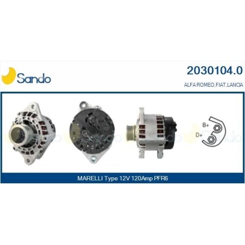Generatore sando 2030104 - sando, per