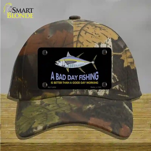 Cappello targa bad day pesca - cappello,