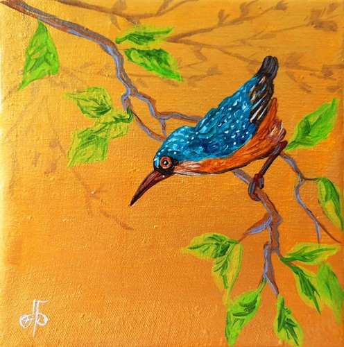 Quadro acrilico artista