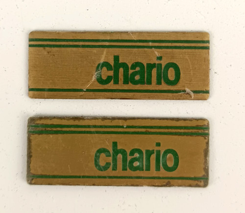 Chario coppia targhette - -,